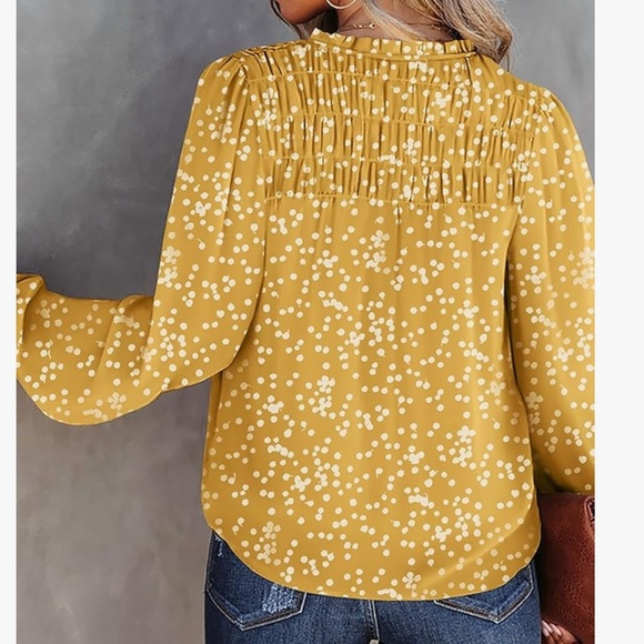 NWOT BLENCOT Boho Chiffon Blouses SZ XL - Picture 3 of 4